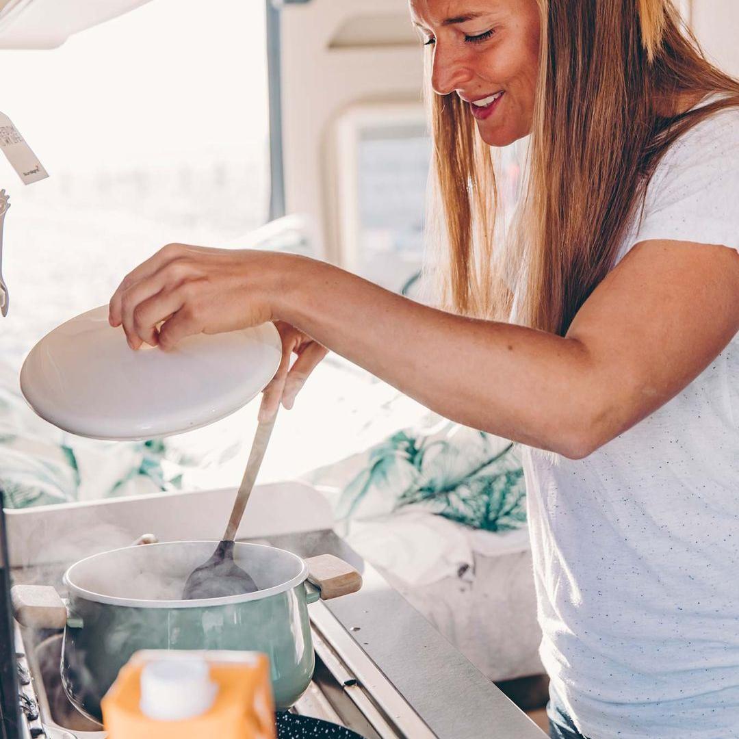 Wohnmobil - und auch das kochen macht Spass!